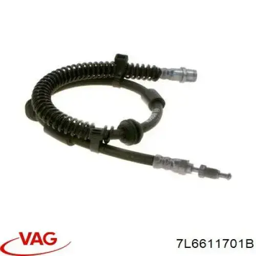 Compre 7L6611701B VAG Mangueira do freio dianteira