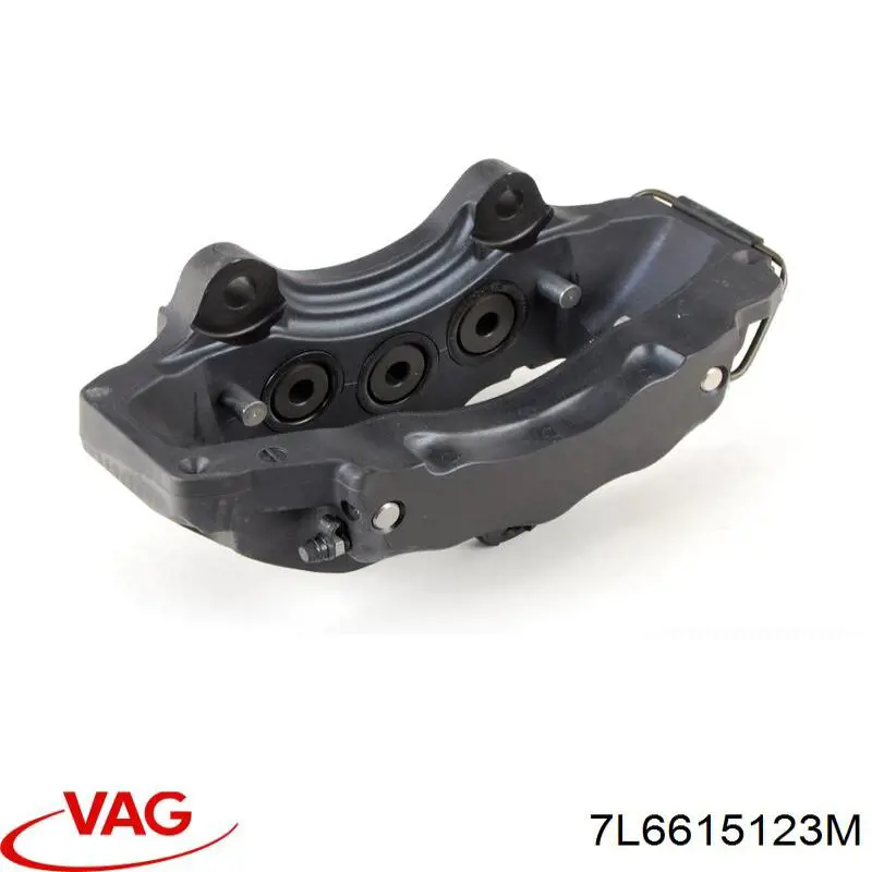 Compre 7L6615123P VAG Suporte do freio dianteiro esquerdo