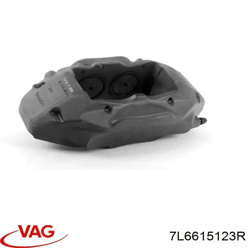 Suporte do freio dianteiro esquerdo VAG 7L6615123R preço, a partir de 175,36 USD
