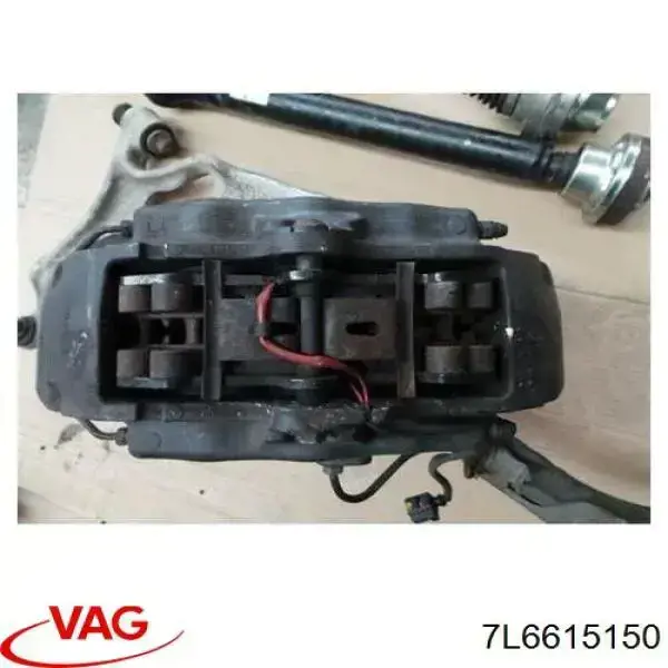 7L6615150 VAG Suporte do freio dianteiro direito