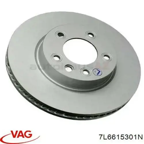 Compre 7L6615301N VAG Disco do freio dianteiro
