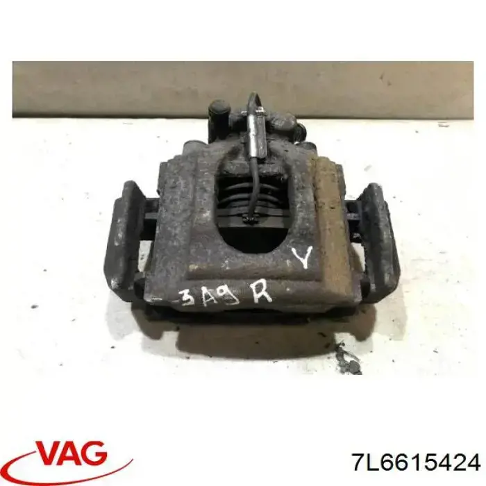 Suporte do freio traseiro direito VAG 7L6615424 preço, a partir de 84,36 USD