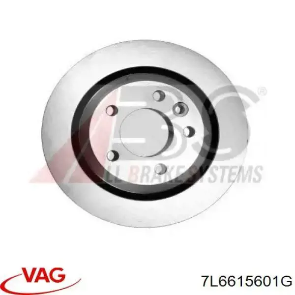 Disco do freio traseiro VAG 7L6615601G preço, a partir de 65,41 USD