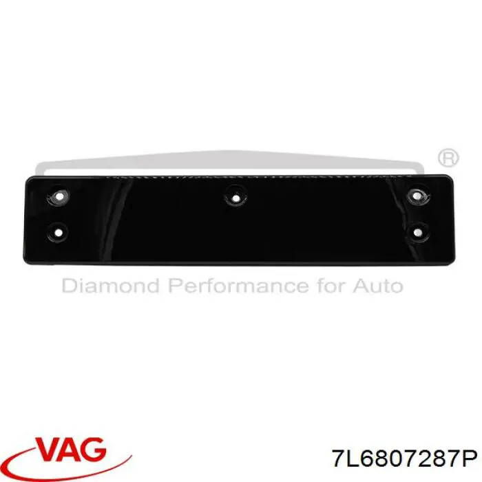Painel de fixação de matrícula dianteira VAG 7L6807287P9B9 preço, a partir de 40,15 USD