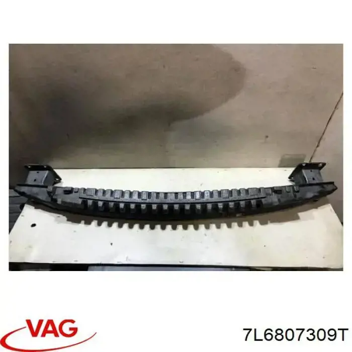 7L6807309T VAG Reforçador do pára-choque traseiro