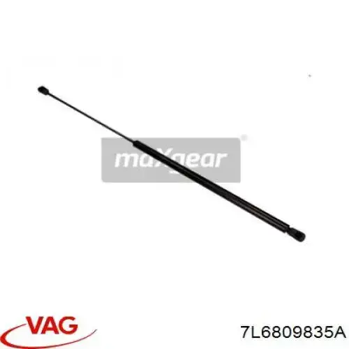 Vão da porta esquerda dianteira VAG 7L6809835A preço, a partir de 1281,43 USD