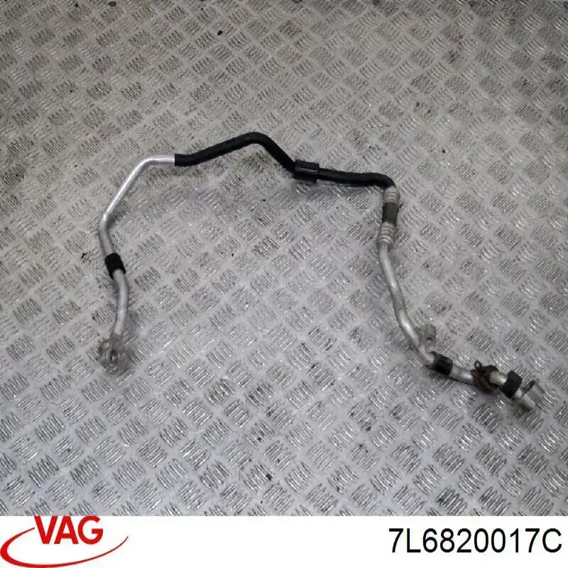 7L6820017C VAG Mangueira de aparelho de ar condicionado, desde o vaporizador até o compressor