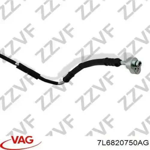 Mangueira de aparelho de ar condicionado, desde o radiador até o secador VAG 7L6820750AG preço, a partir de 66,56 USD