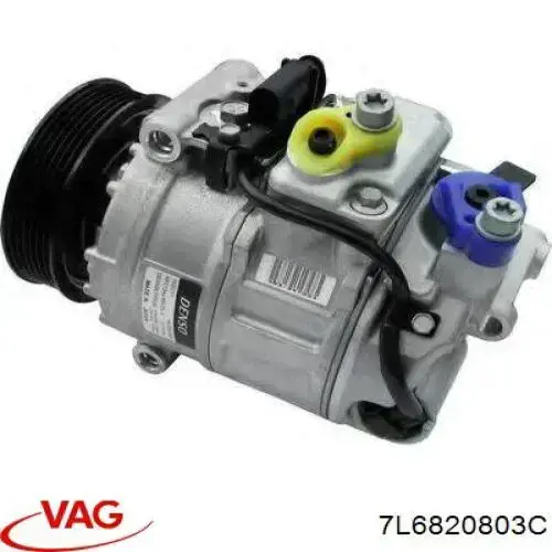 Compre 7L6820803C VAG Compressor de aparelho de ar condicionado