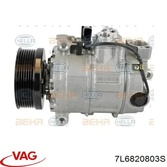 Compressor de aparelho de ar condicionado VAG 7L6820803S preço, a partir de 259,76 USD