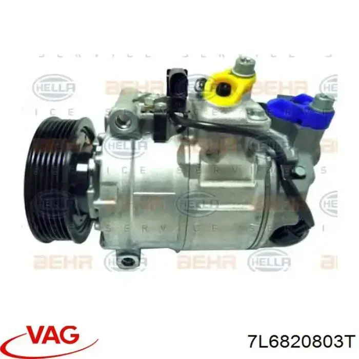 Compre 7L6820803T VAG Compressor de aparelho de ar condicionado