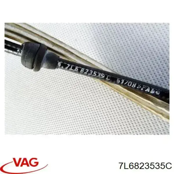 Cabo traseiro de abertura da capota VAG 7L6823535C preço, a partir de 28,84 USD