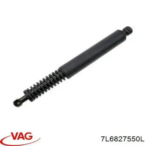 7L6827550L VAG Amortecedor de tampa de porta-malas (de 3ª/5ª porta traseira)