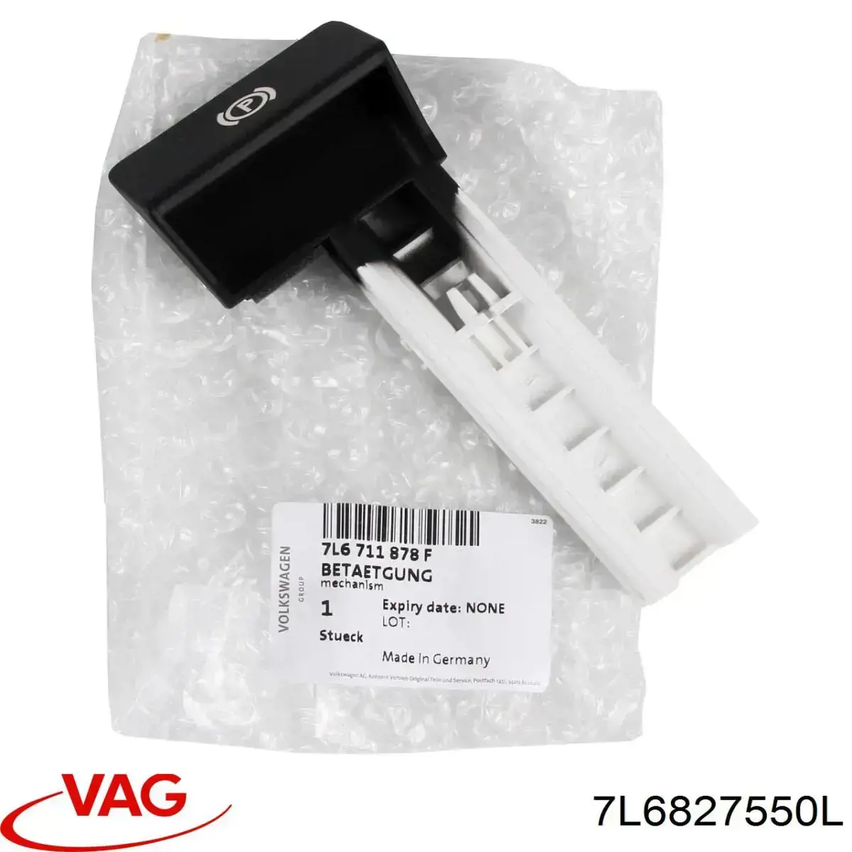 Compre 7L6827550L VAG Amortecedor de tampa de porta-malas (de 3ª/5ª porta traseira)