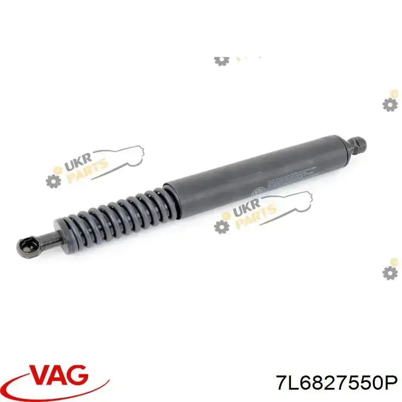 Compre 7L6827550P VAG Amortecedor de tampa de porta-malas (de 3ª/5ª porta traseira)