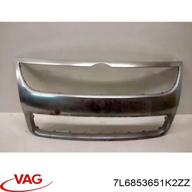 Placa sobreposta (carcaça) de grelha do radiador VAG 7L6853651K2ZZ preço, a partir de 148,48 USD