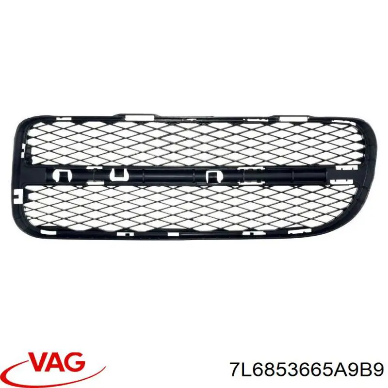 Grelha esquerda do pára-choque dianteiro VAG 7L6853665A9B9 preço, a partir de 19,05 USD