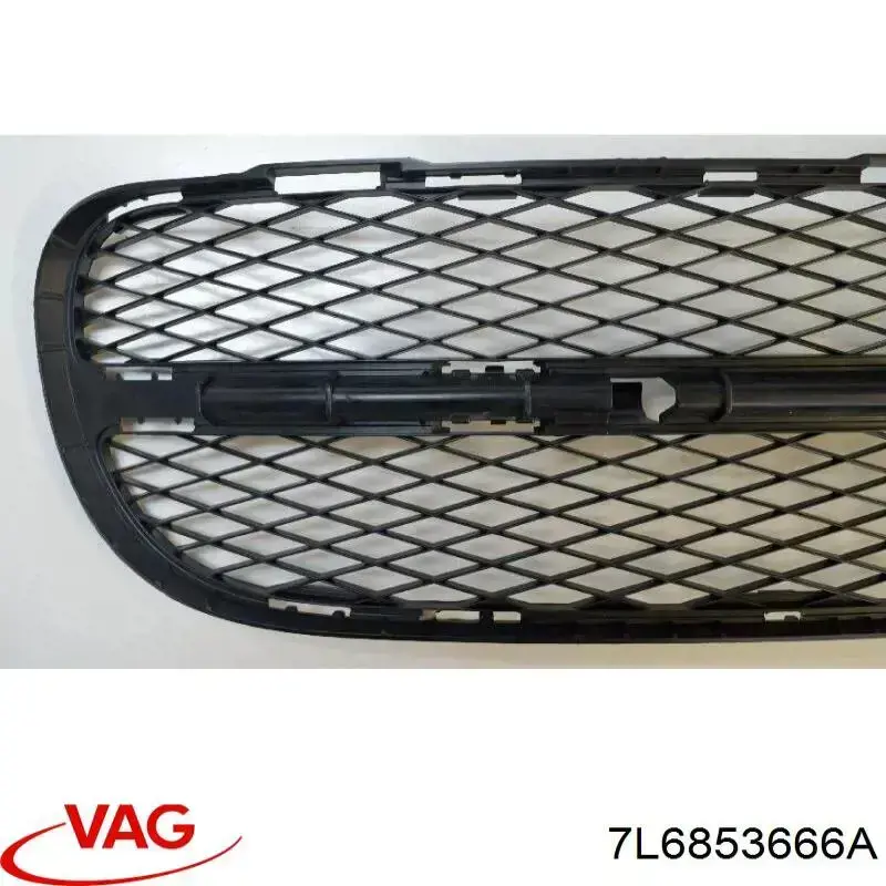 7L6853666A VAG Grelha direita do pára-choque dianteiro