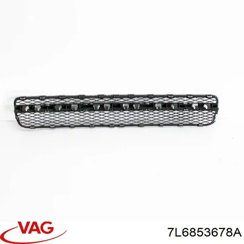 Compre 7L6853678A9B9 VAG Grelha central do pára-choque dianteiro