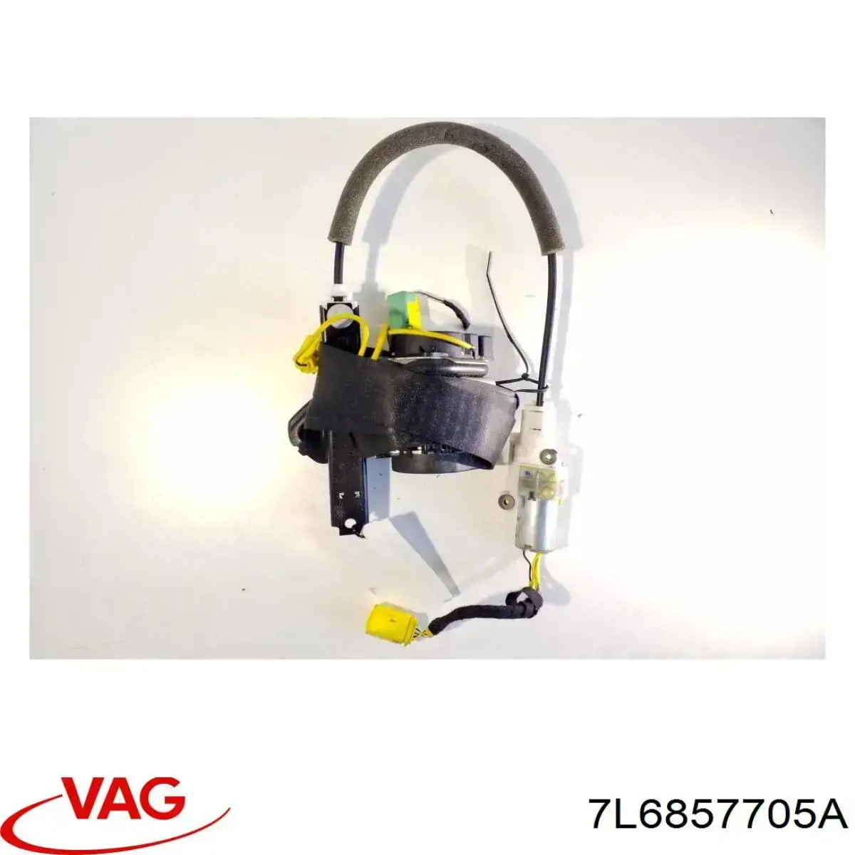 7L6857705A VAG Correia de segurança dianteira esquerda