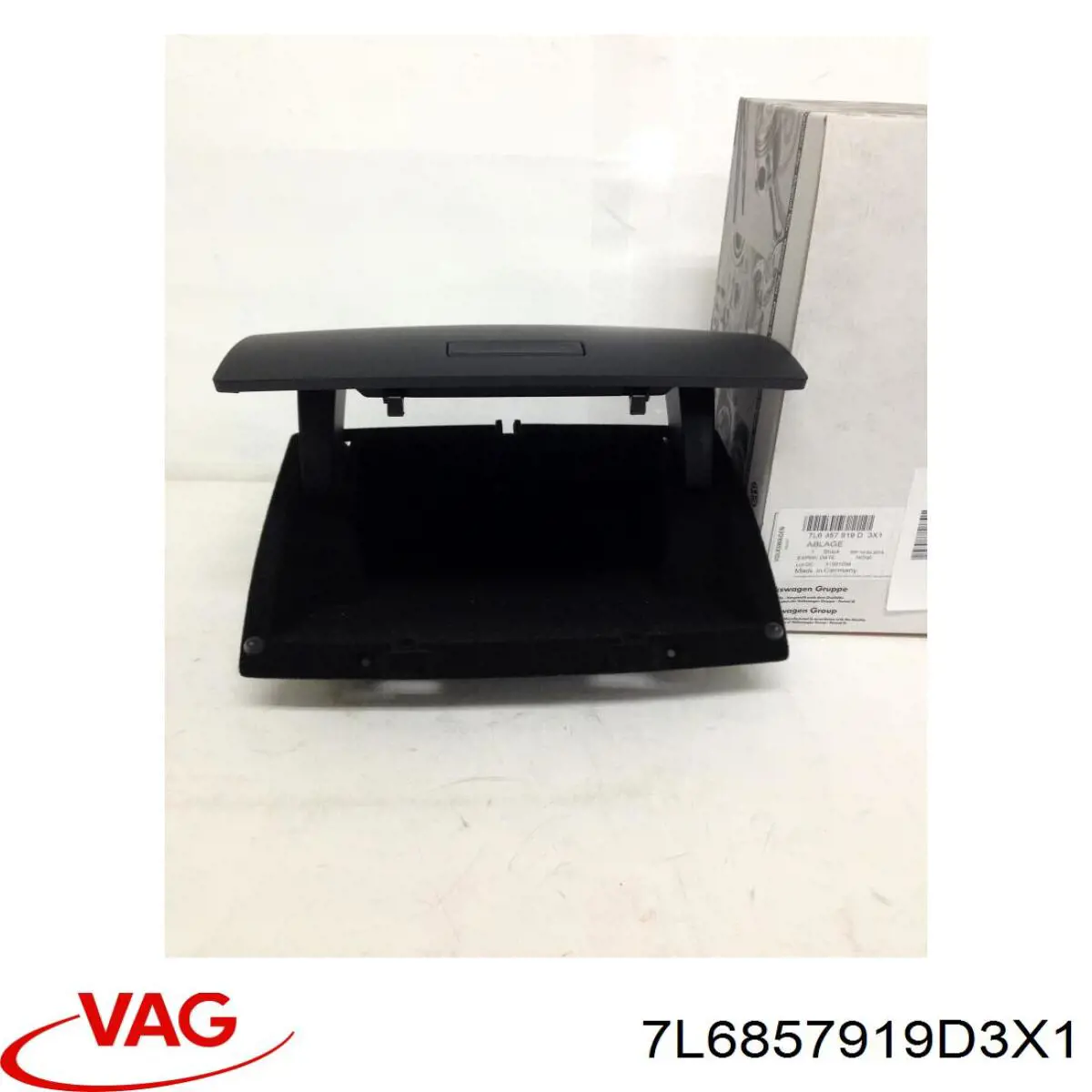 7L6857919D3X1 VAG Tampa da caixa para luvas (porta-luvas)