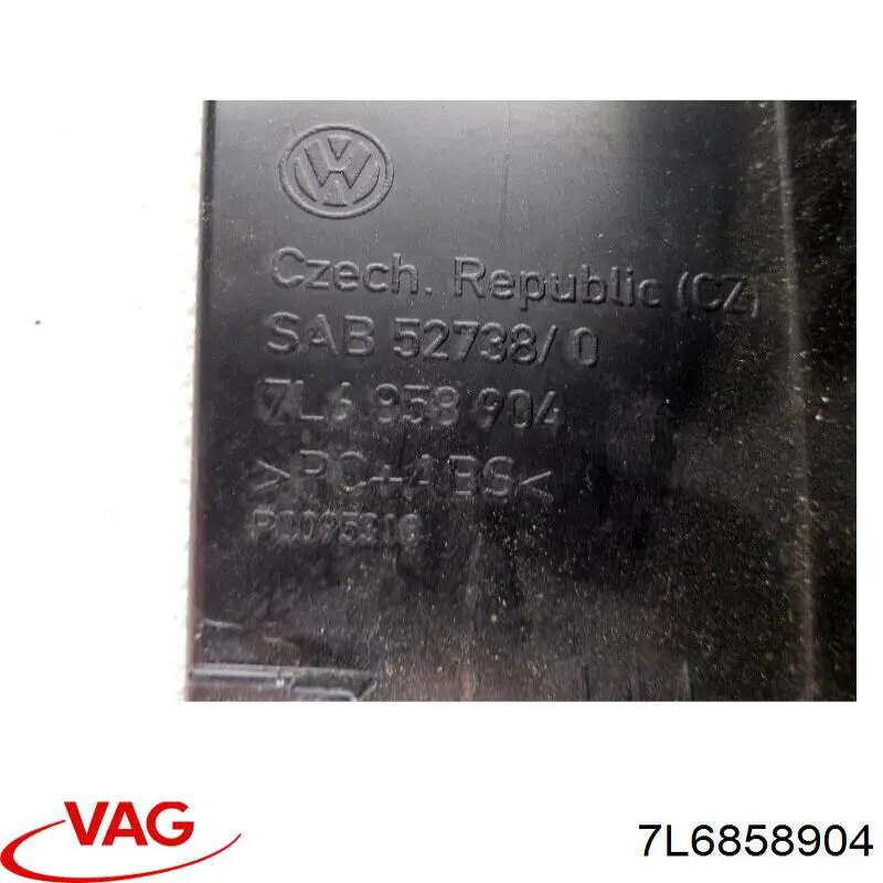 Compre 7L6858904 VAG Caixa para porta-luvas (porta-luvas)