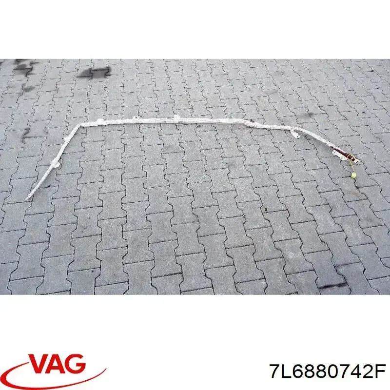 Compre 7L6880742F VAG Cinto de segurança (AIRBAG) de estore lateral direito