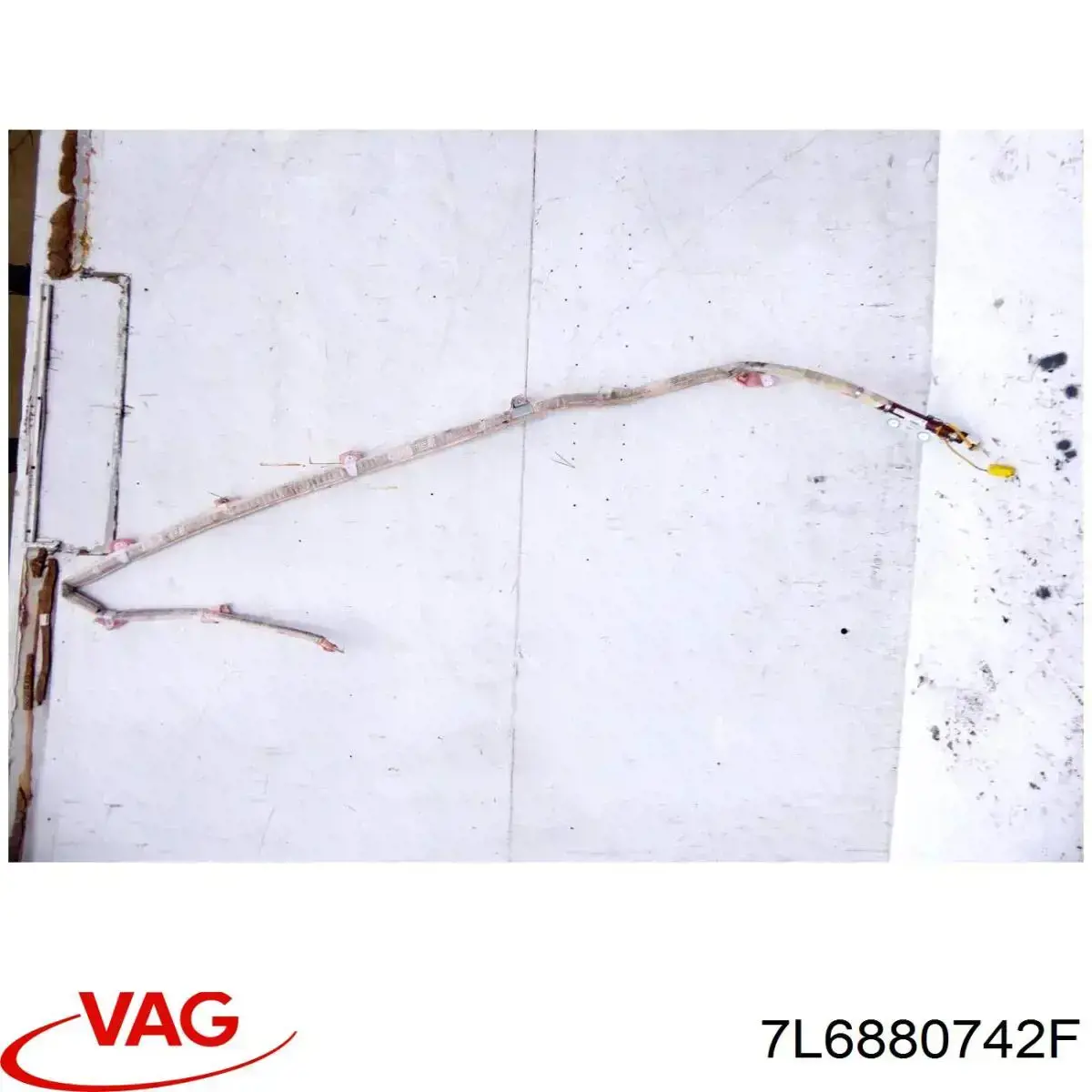 Cinto de segurança (AIRBAG) de estore lateral direito VAG 7L6880742F preço, a partir de 91,94 USD