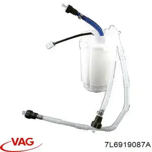 7L6919087A VAG Módulo de bomba de combustível com sensor do nível de combustível