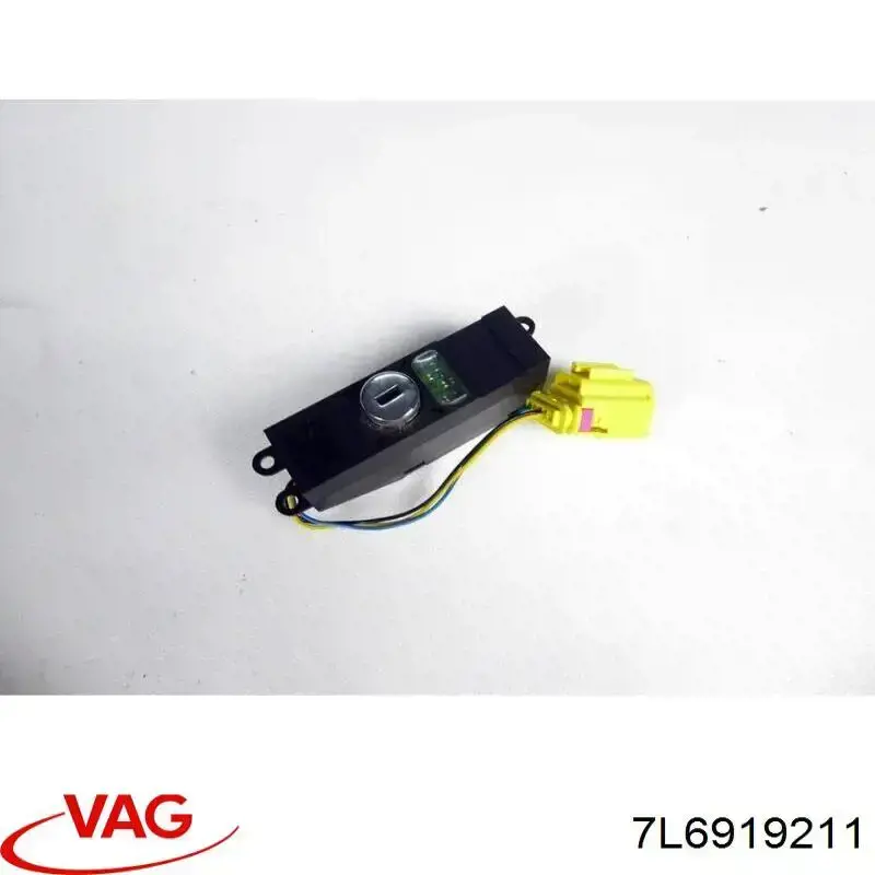 Compre 7L6919211 VAG Botão de desligação dos cintos de segurança AIRBAG