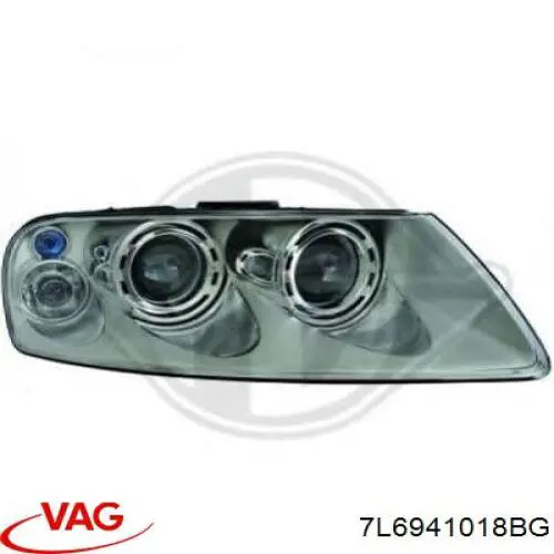 Luz direita VAG 7L6941018BG preço, a partir de 292,17 USD