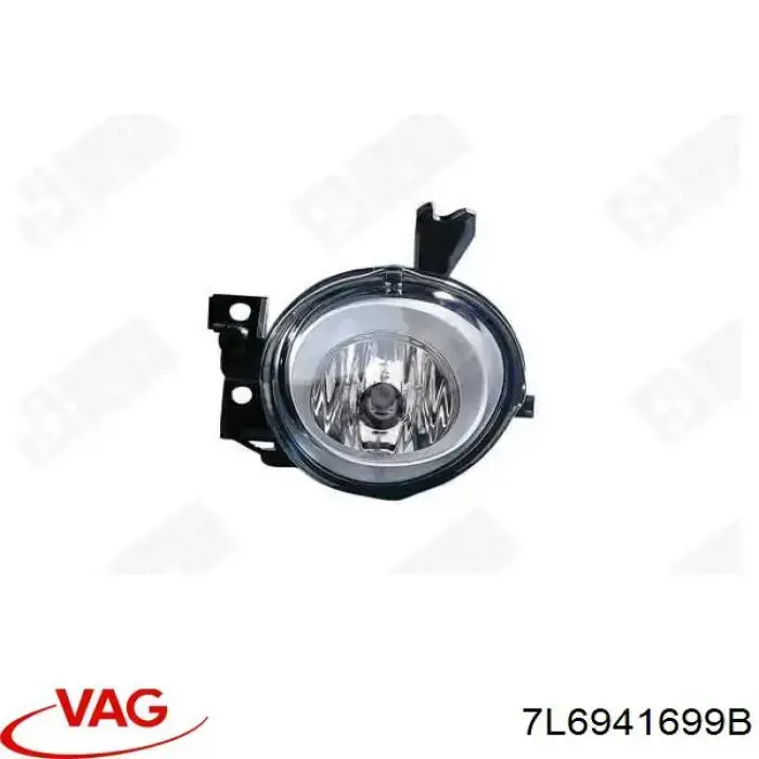 Luzes de nevoeiro esquerdas VAG 7L6941699B preço, a partir de 51,18 USD