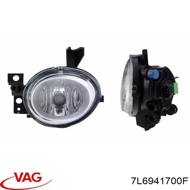 7L6941700F VAG Luzes de nevoeiro direitas