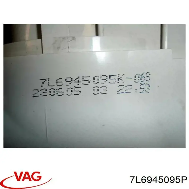 Lanterna traseira esquerda externa VAG 7L6945095P preço, a partir de 72,48 USD