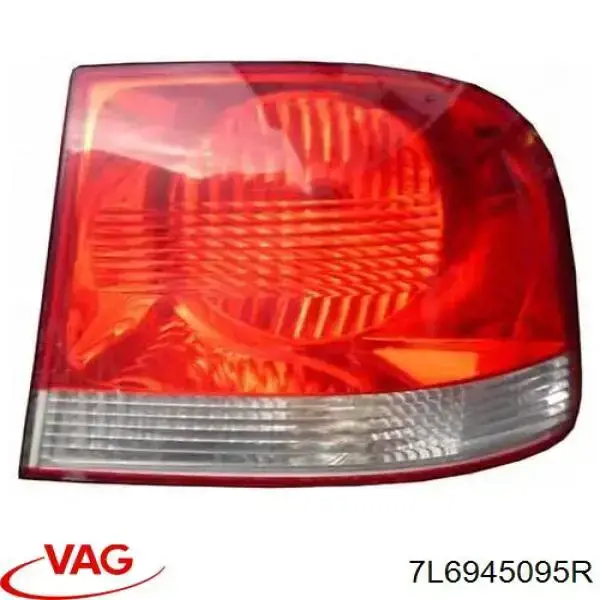 Lanterna traseira esquerda externa VAG 7L6945095R preço, a partir de 91,51 USD