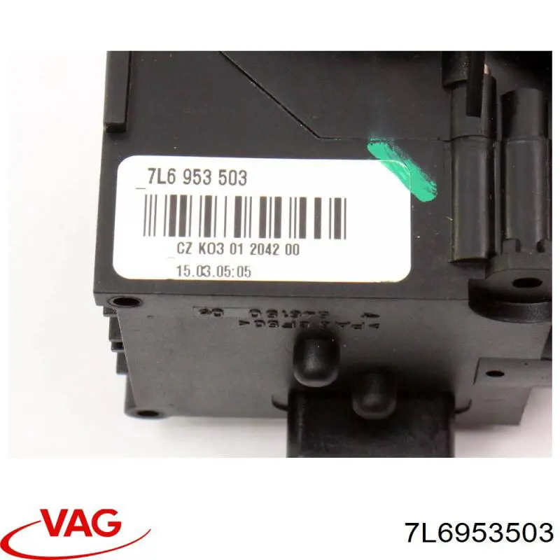 Compre 7L6953503DB41 VAG Comutador direito instalado na coluna da direção