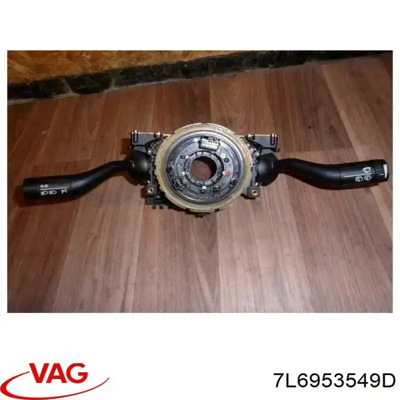 7L6953549D VAG Módulo de direção (Centralina eletrônica) dos interruptores instalados na coluna da direção