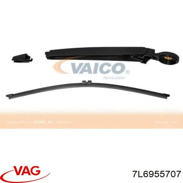 Braço de limpa-pára-brisas de vidro traseiro VAG 7L6955707 preço, a partir de 34,11 USD