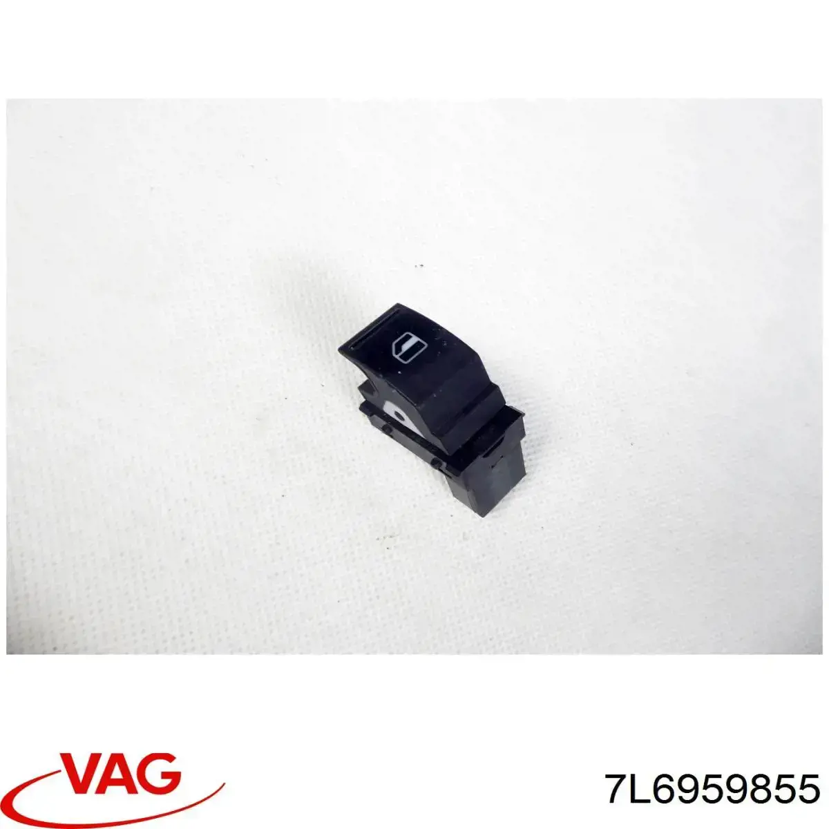 Compre 7L6959855 VAG Botão dianteiro direito de ativação de motor de acionamento de vidro