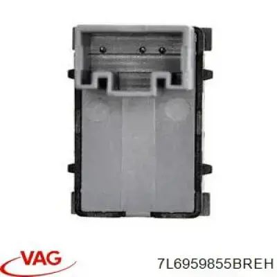 Botão dianteiro direito de ativação de motor de acionamento de vidro VAG 7L6959855BREH preço, a partir de 5,33 USD