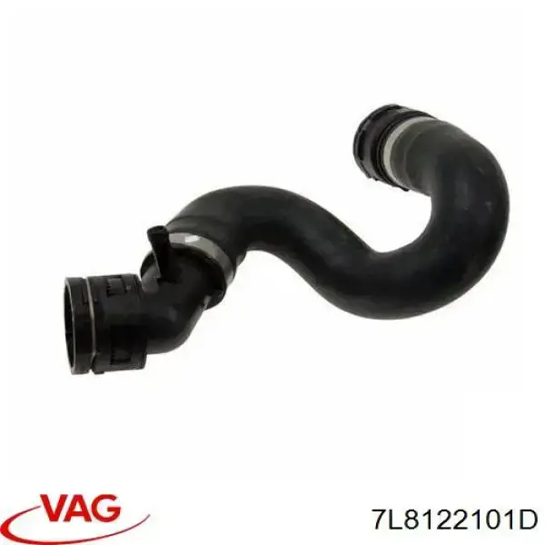 Mangueira (cano derivado) do radiador de esfriamento superior VAG 7L8122101D preço, a partir de 35,28 USD