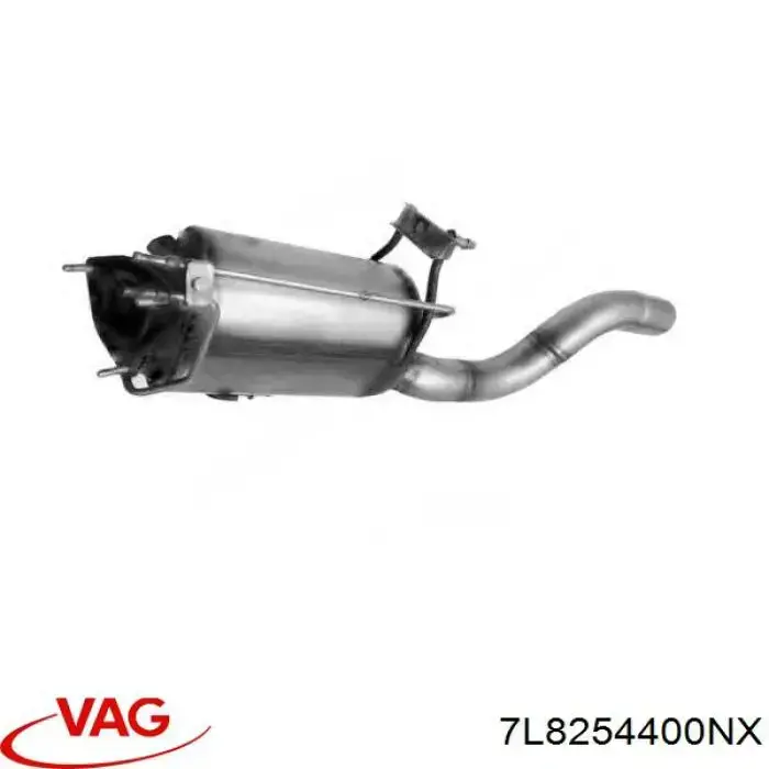 Filtro de partículas do sistema dos gases de escape VAG 7L8254400NX preço, a partir de 4564,45 USD