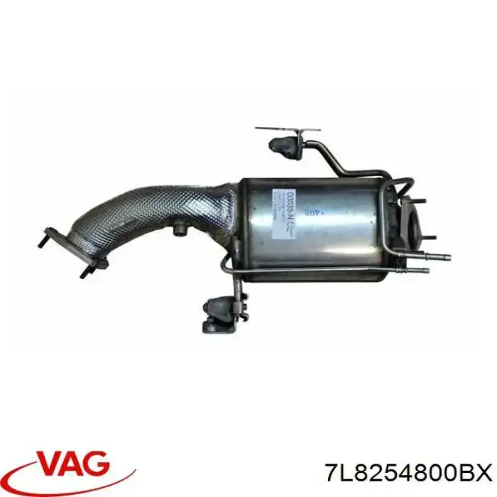 Compre 7L8254800NX VAG Filtro de partículas do sistema dos gases de escape
