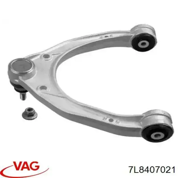 7L8407021 VAG Braço oscilante superior esquerdo/direito de suspensão dianteira