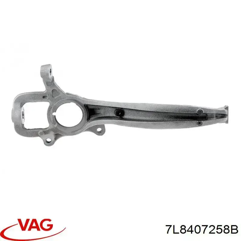 7L8407258B VAG Pino moente (extremidade do eixo) dianteiro direito