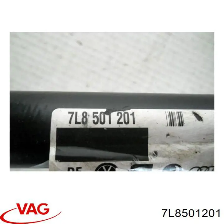 7L8501201 VAG Semieixo traseiro
