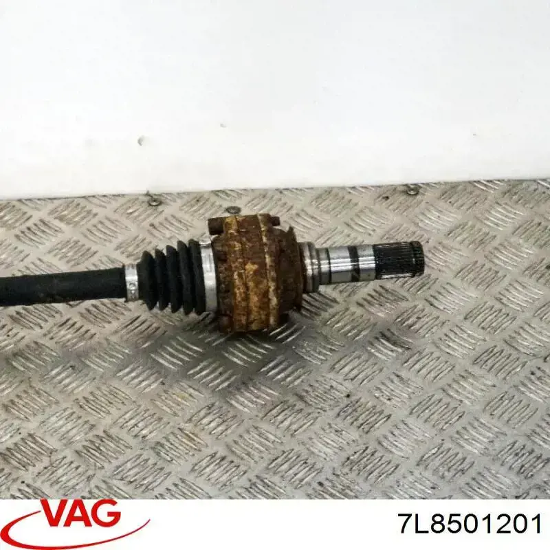 Compre 7L8501201 VAG Semieixo traseiro