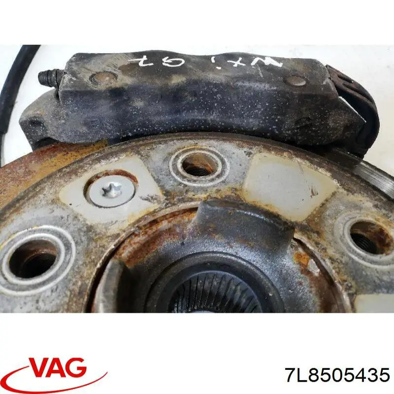 Pino moente (extremidade do eixo) traseiro esquerdo VAG 7L8505435 preço, a partir de 97,05 USD
