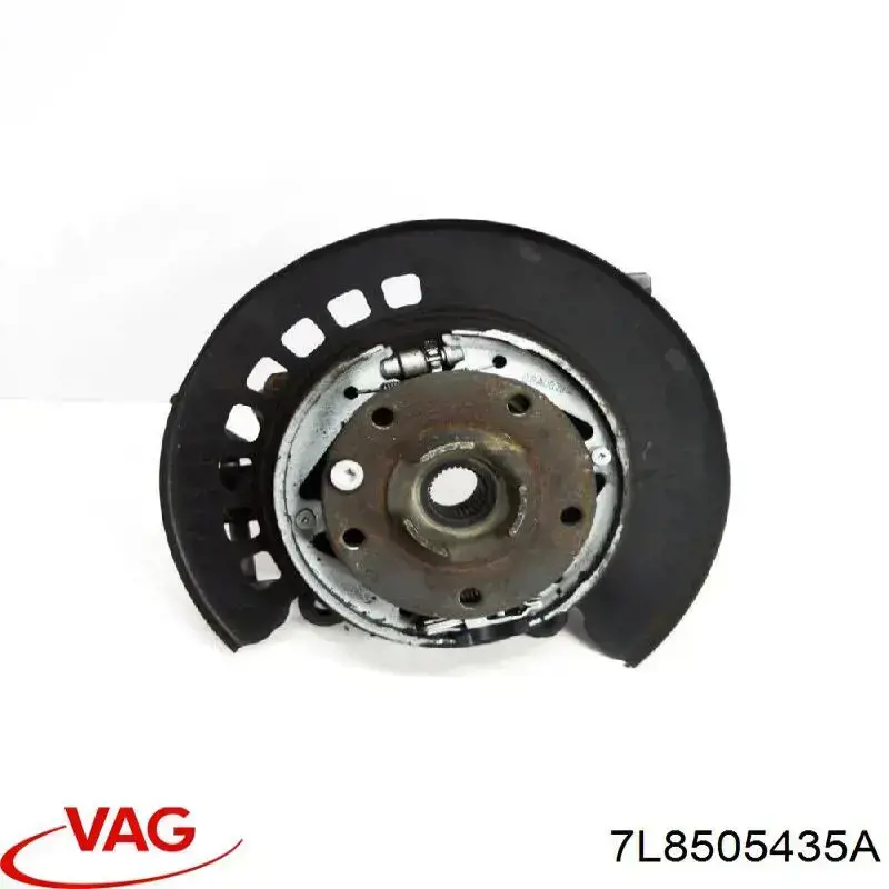 7L8505435A VAG Pino moente (extremidade do eixo) traseiro esquerdo