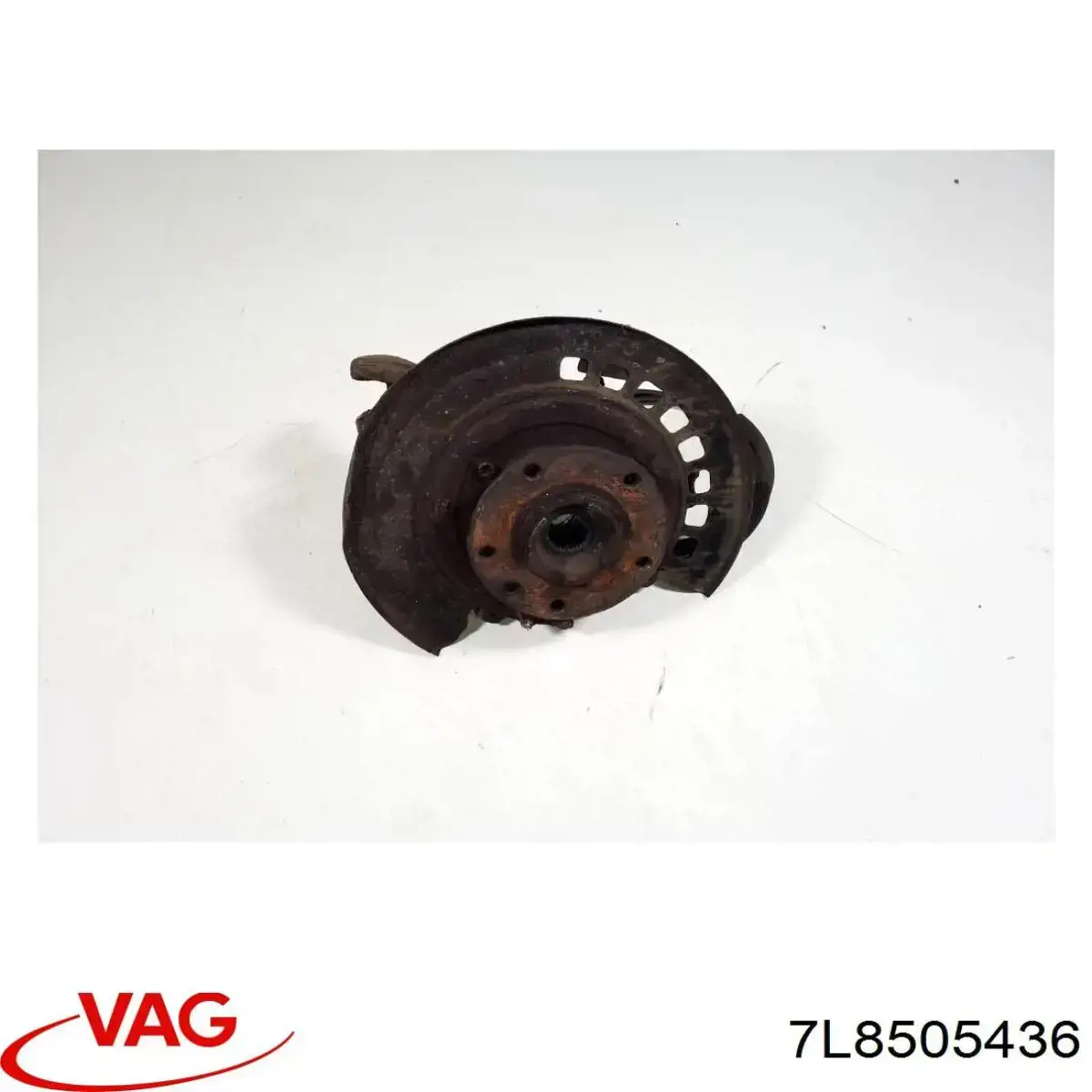 7L8505436 VAG Pino moente (extremidade do eixo) traseiro direito